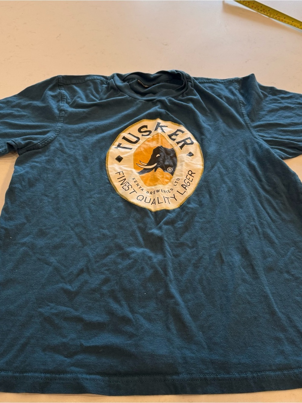 🔥 Closet Sale — 3 for $25 / 5 for $40 - Tusker Logo Short Sleeve Tee in Teal
